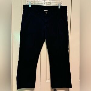 MEC wide leg stretch cropped chinos